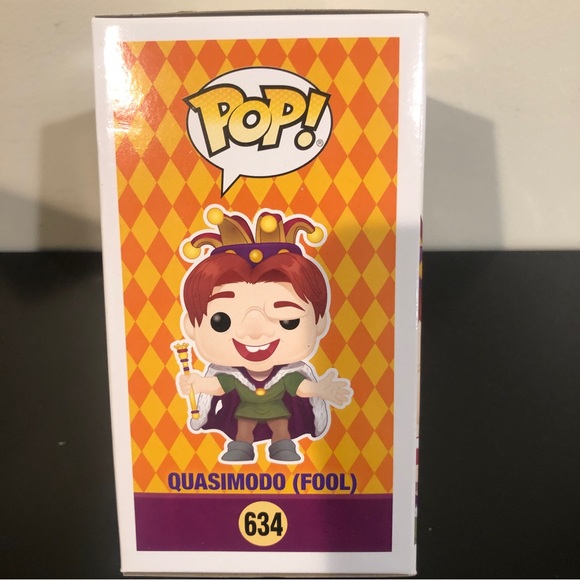 Pop Disney Hunchback of Notre Dame " Quasimodo (the Fool)" 634 New NIB - Picture 4 of 8